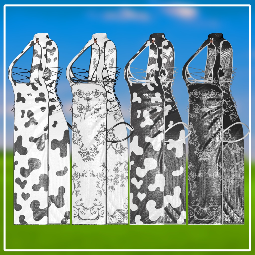 【 4アバター対応】 Milking Chipao 【VRChat想定】