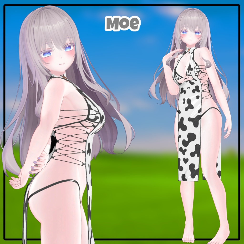 【 4アバター対応】 Milking Chipao 【VRChat想定】