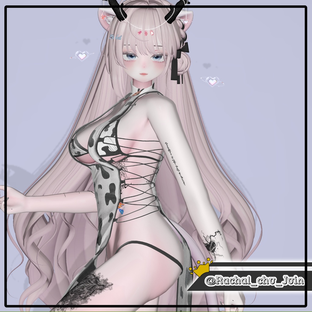 【 4アバター対応】 Milking Chipao 【VRChat想定】