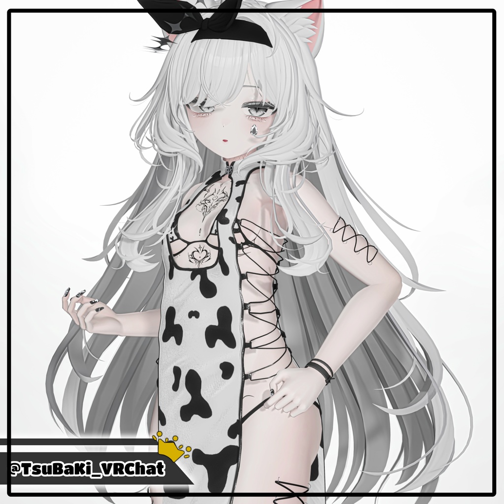 【 4アバター対応】 Milking Chipao 【VRChat想定】