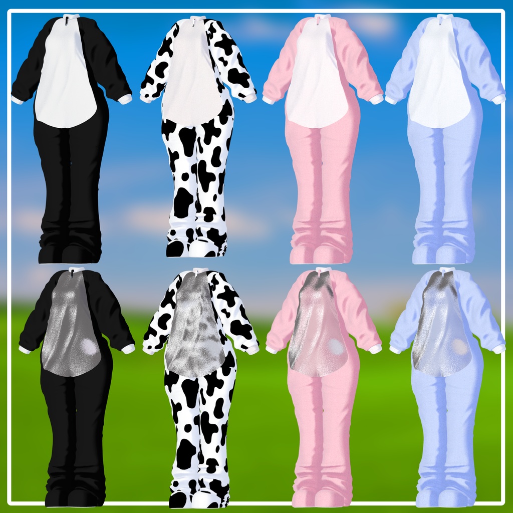 【Animation】 Animal Suit 【 7アバター対応】