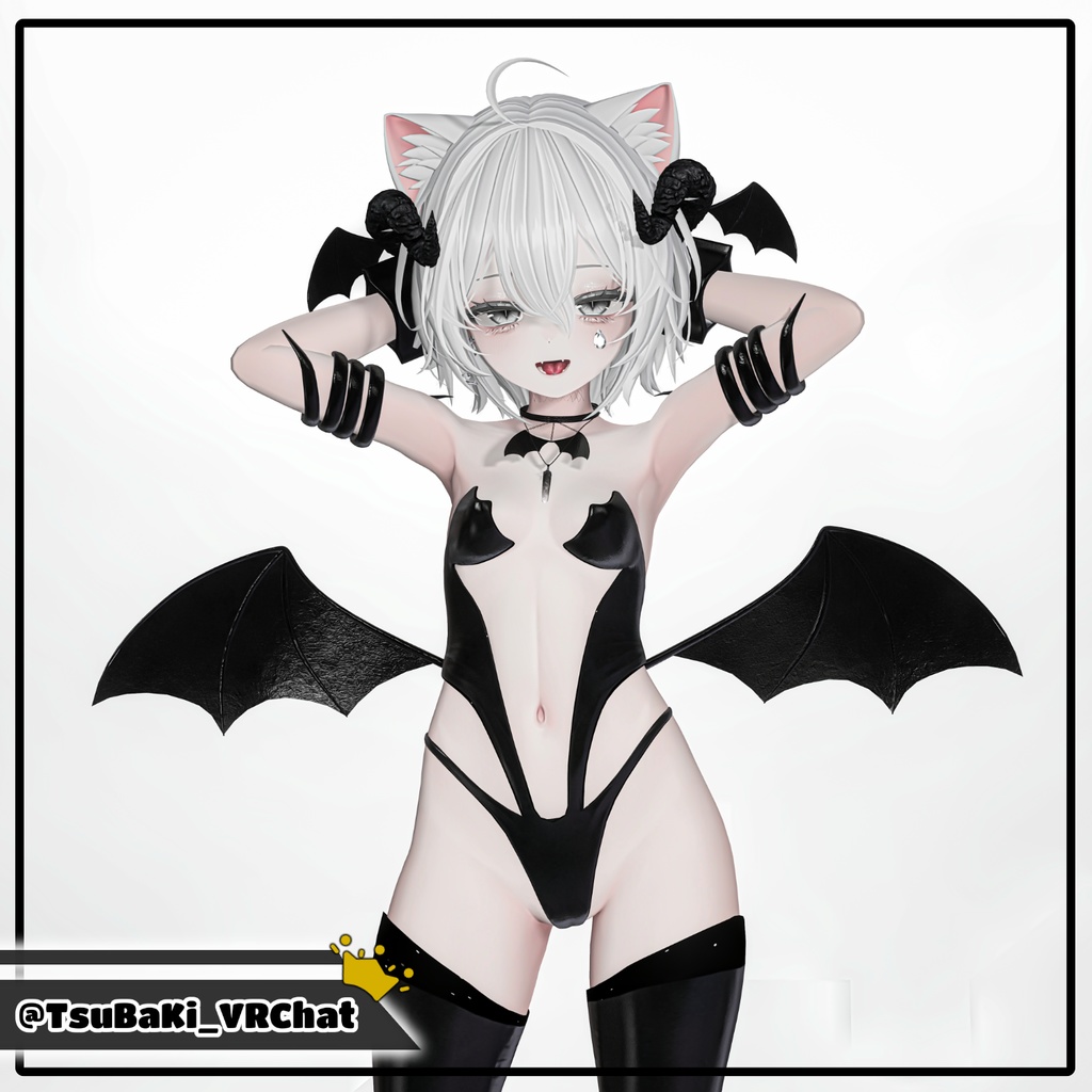 【70%】 【PB】【 5アバター対応】 Succbus Suit 【VRChat想定】