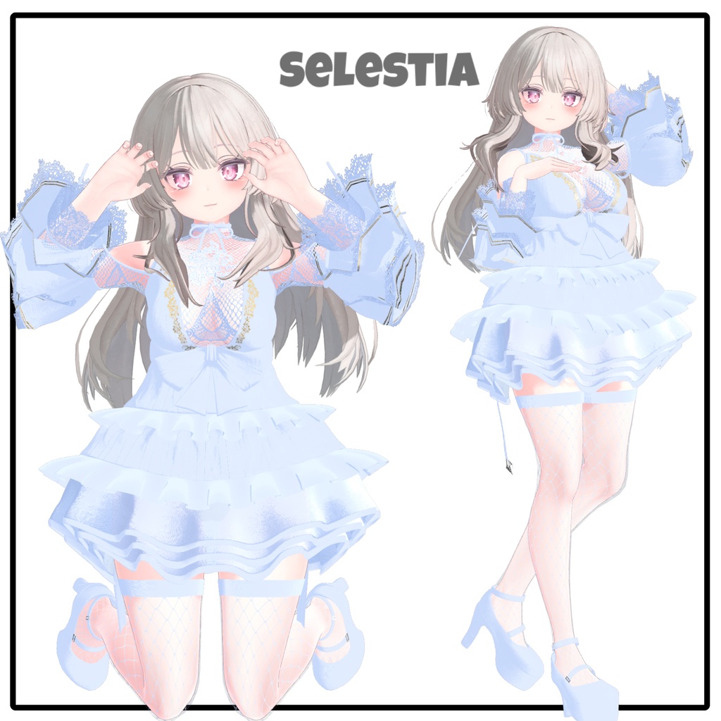 【PB】【 5アバター対応】 Goth 【VRChat想定】