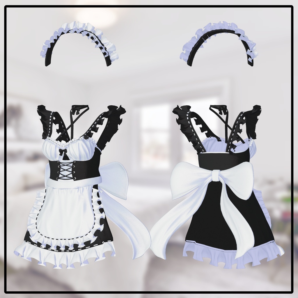 【 9アバター対応】 エッチメード 【VRChat想定】