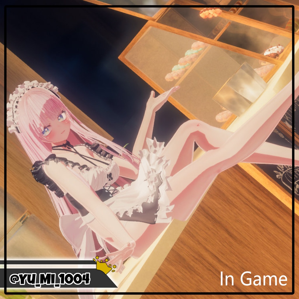 【 9アバター対応】 エッチメード 【VRChat想定】