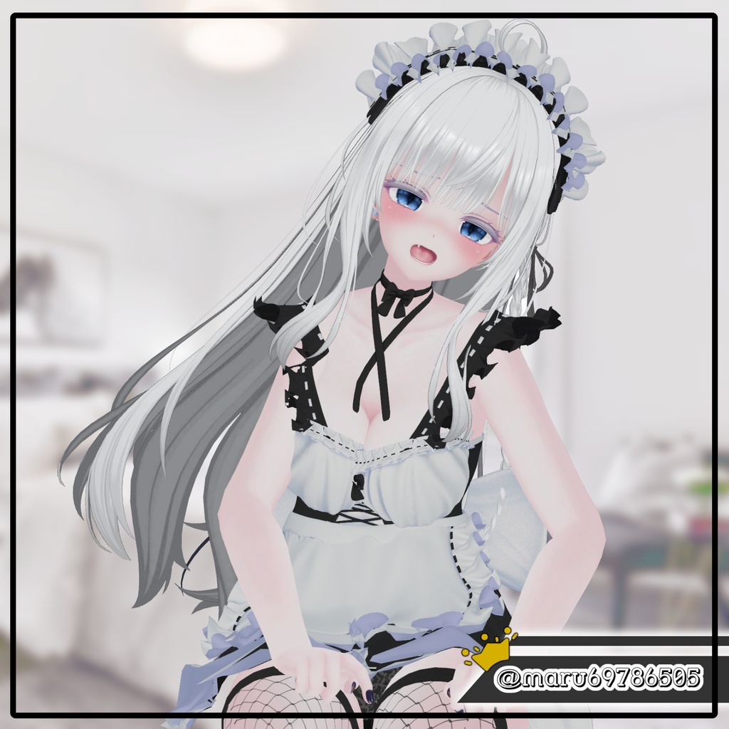 【 9アバター対応】 エッチメード 【VRChat想定】