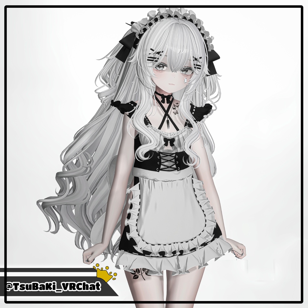 【 9アバター対応】 エッチメード 【VRChat想定】