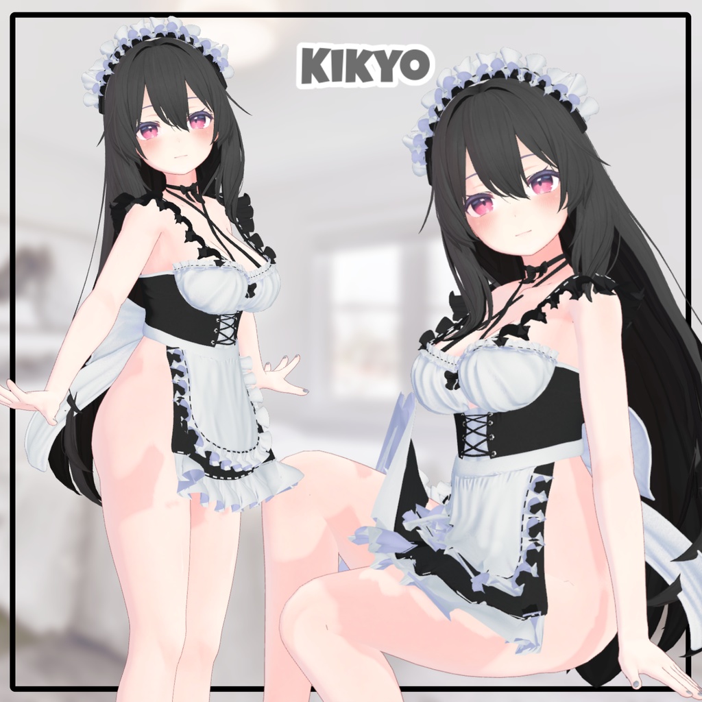 【 9アバター対応】 エッチメード 【VRChat想定】