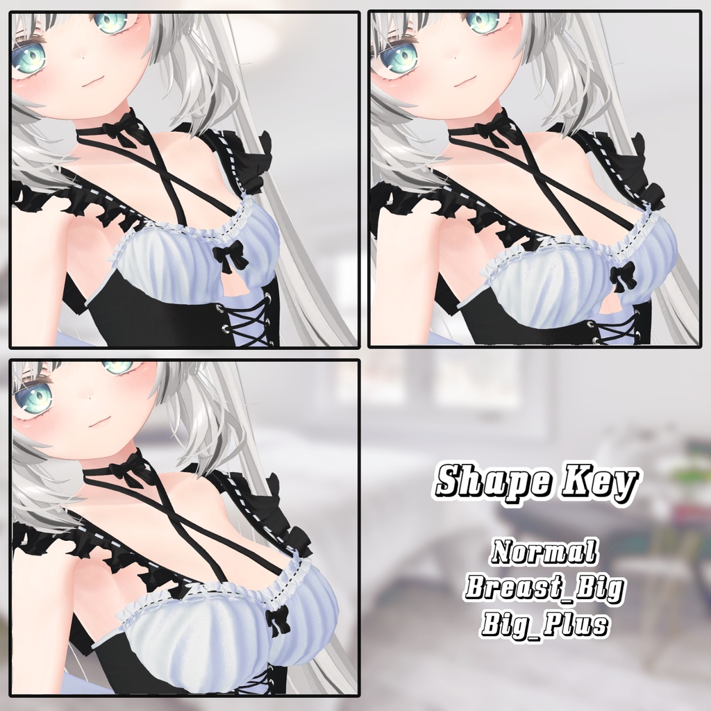 【 9アバター対応】 エッチメード 【VRChat想定】