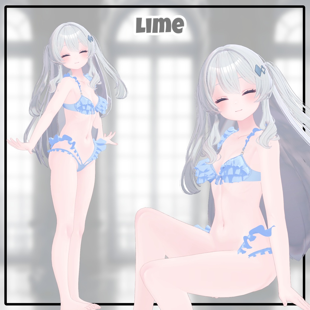 【Animation】 Overay Bikini 2 【 7アバター対応】