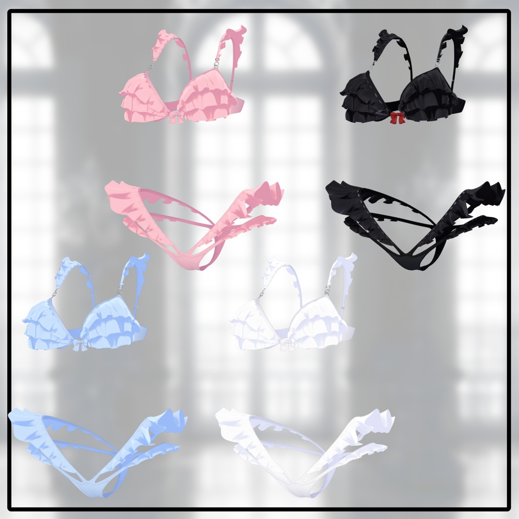 【Animation】 Overay Bikini 2 【 7アバター対応】