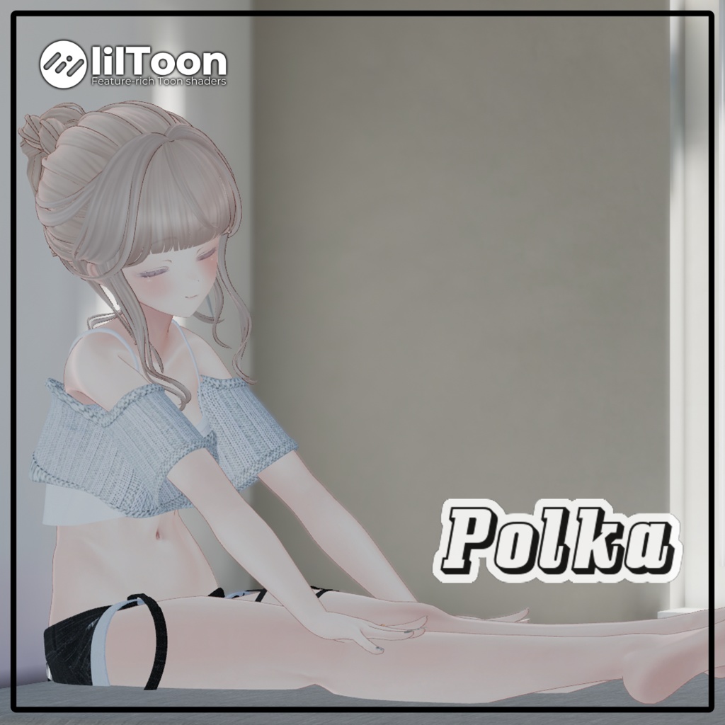 【6アバター対応】 Polka 【VRChat想定】