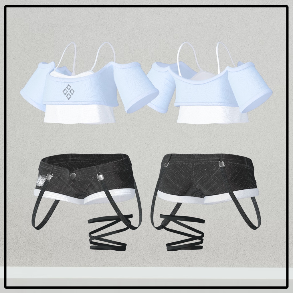 【6アバター対応】 Polka 【VRChat想定】