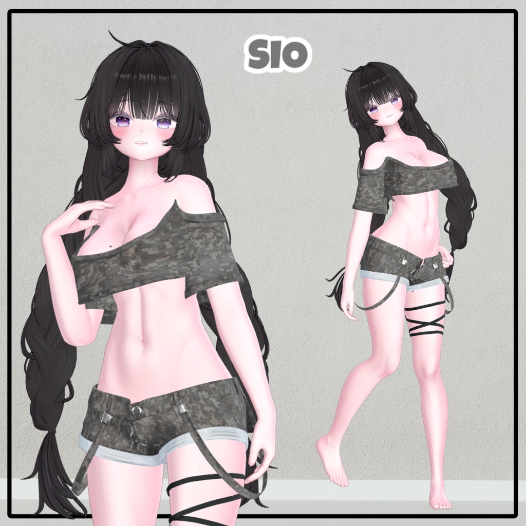 【6アバター対応】 Polka 【VRChat想定】