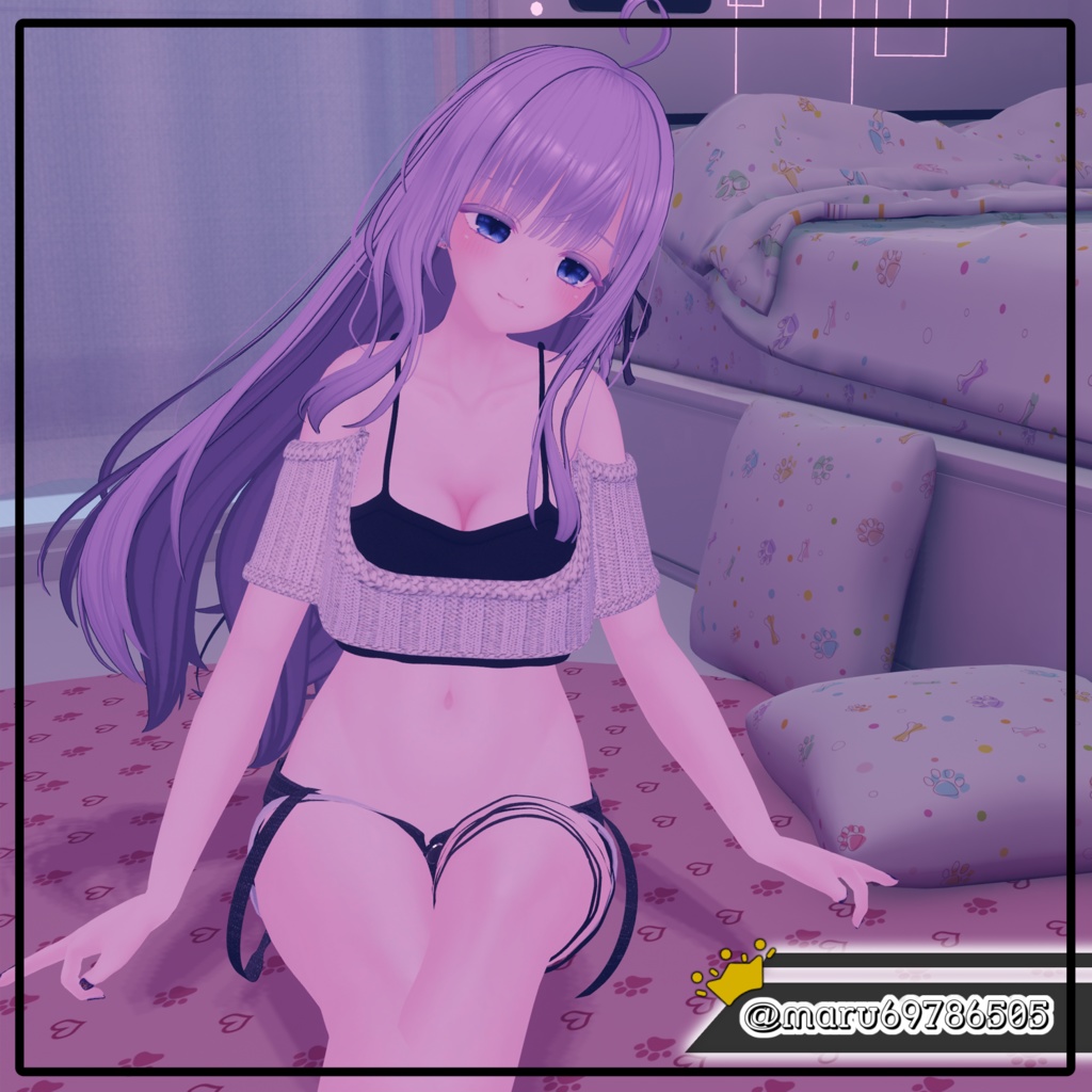 【6アバター対応】 Polka 【VRChat想定】