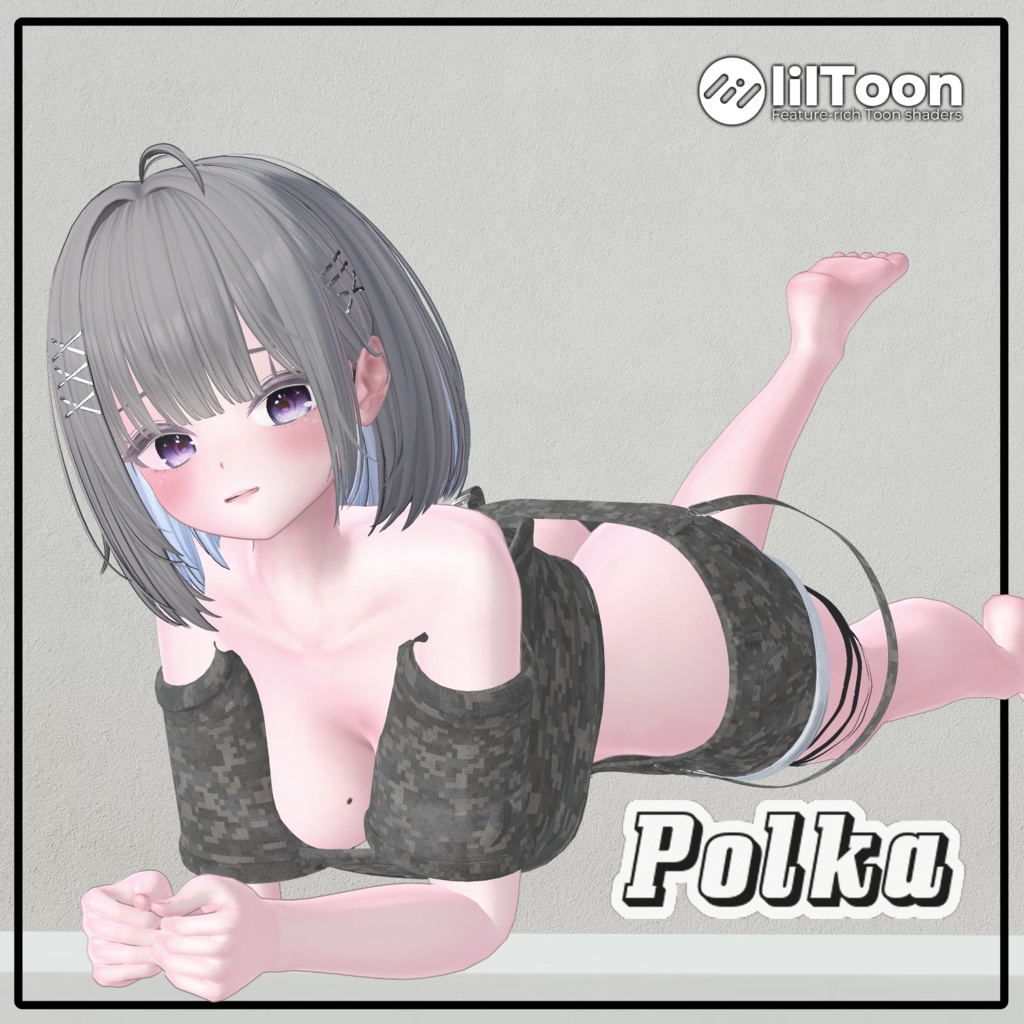 【6アバター対応】 Polka 【VRChat想定】