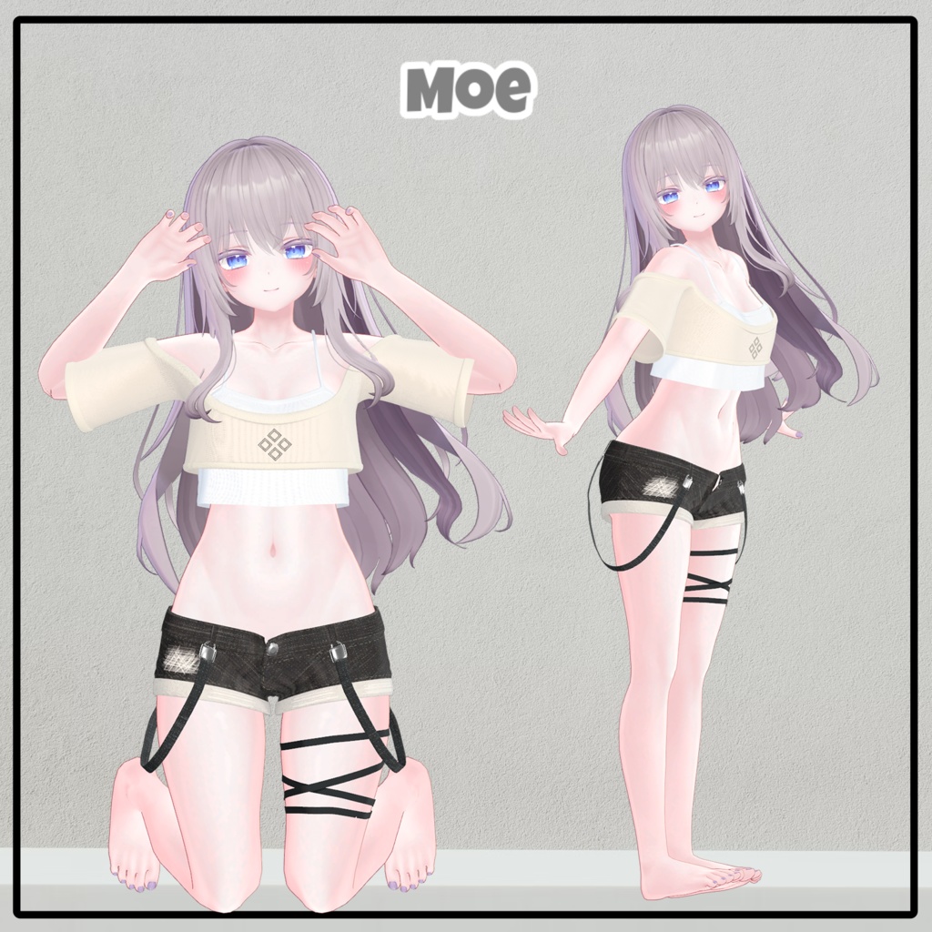 【6アバター対応】 Polka 【VRChat想定】