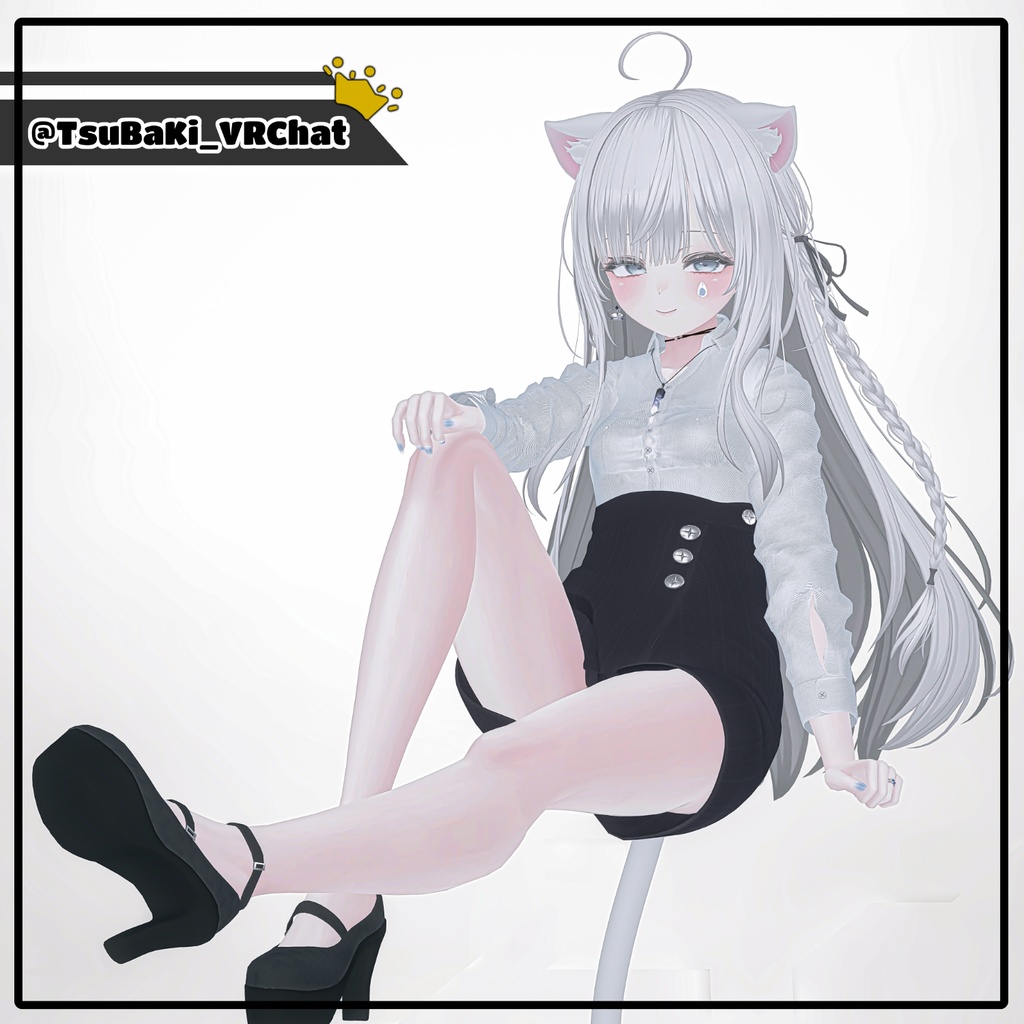 【Animation】Button Pung【7アバター対応】