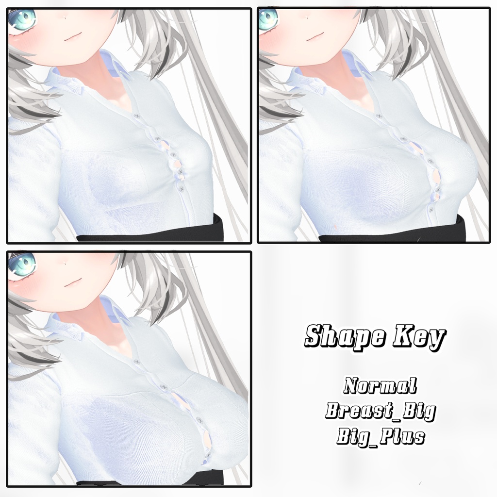 【Animation】Button Pung【7アバター対応】