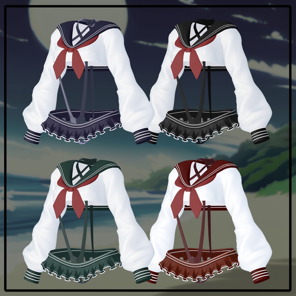 【PB】 Sera Dolphin 【6アバター対応】