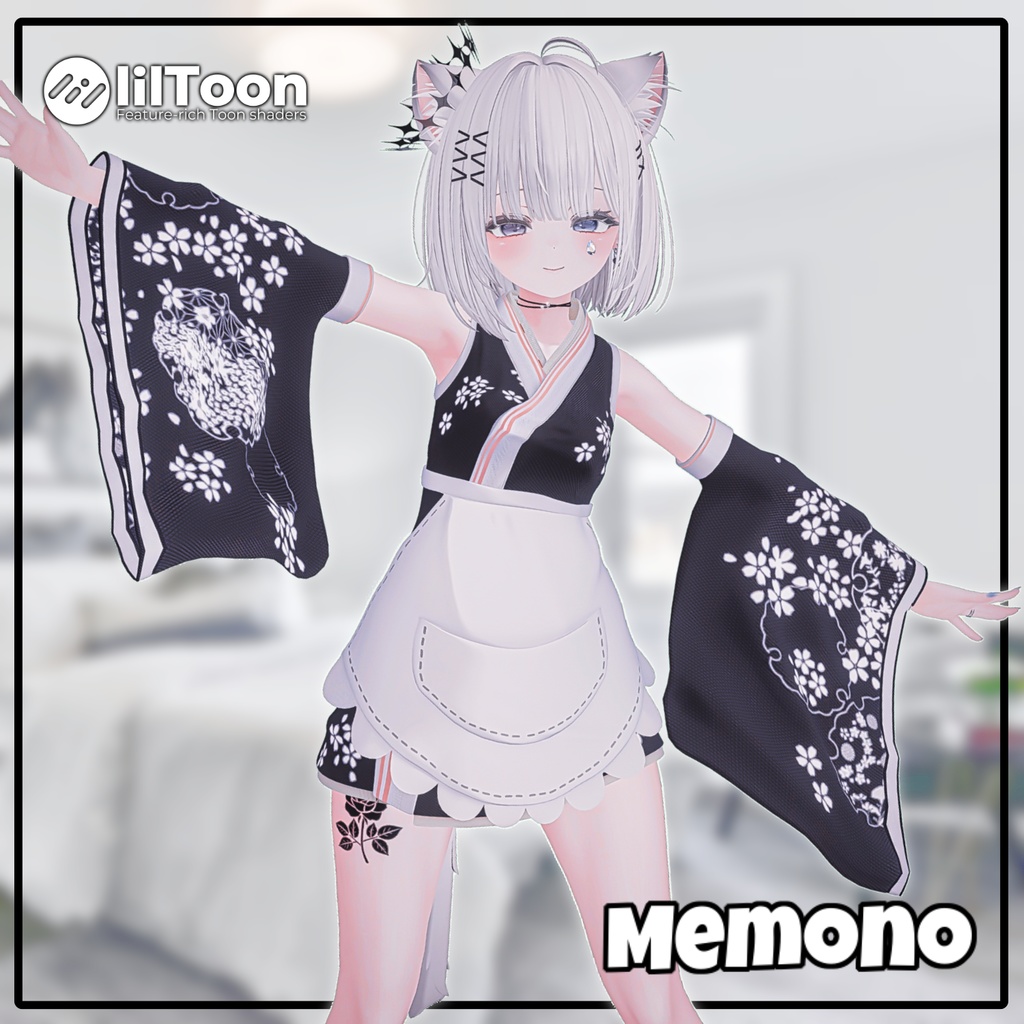 【PB】【7アバター対応】 Memono 【VRChat想定】