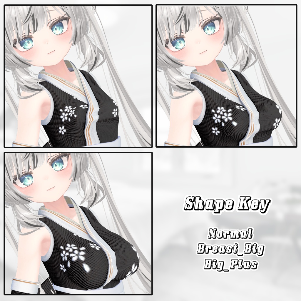 【50%】 【PB】【7アバター対応】 Memono 【VRChat想定】