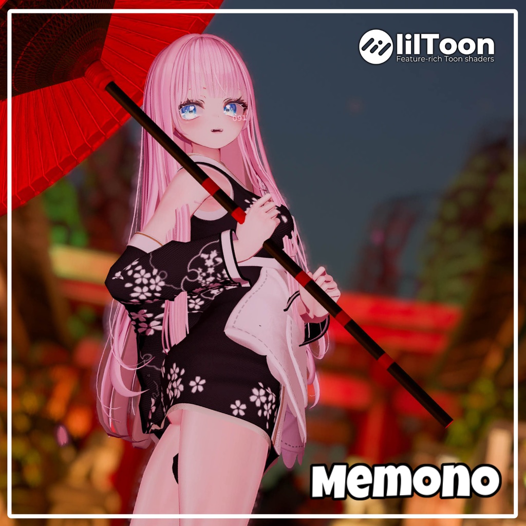 【50%】 【PB】【7アバター対応】 Memono 【VRChat想定】
