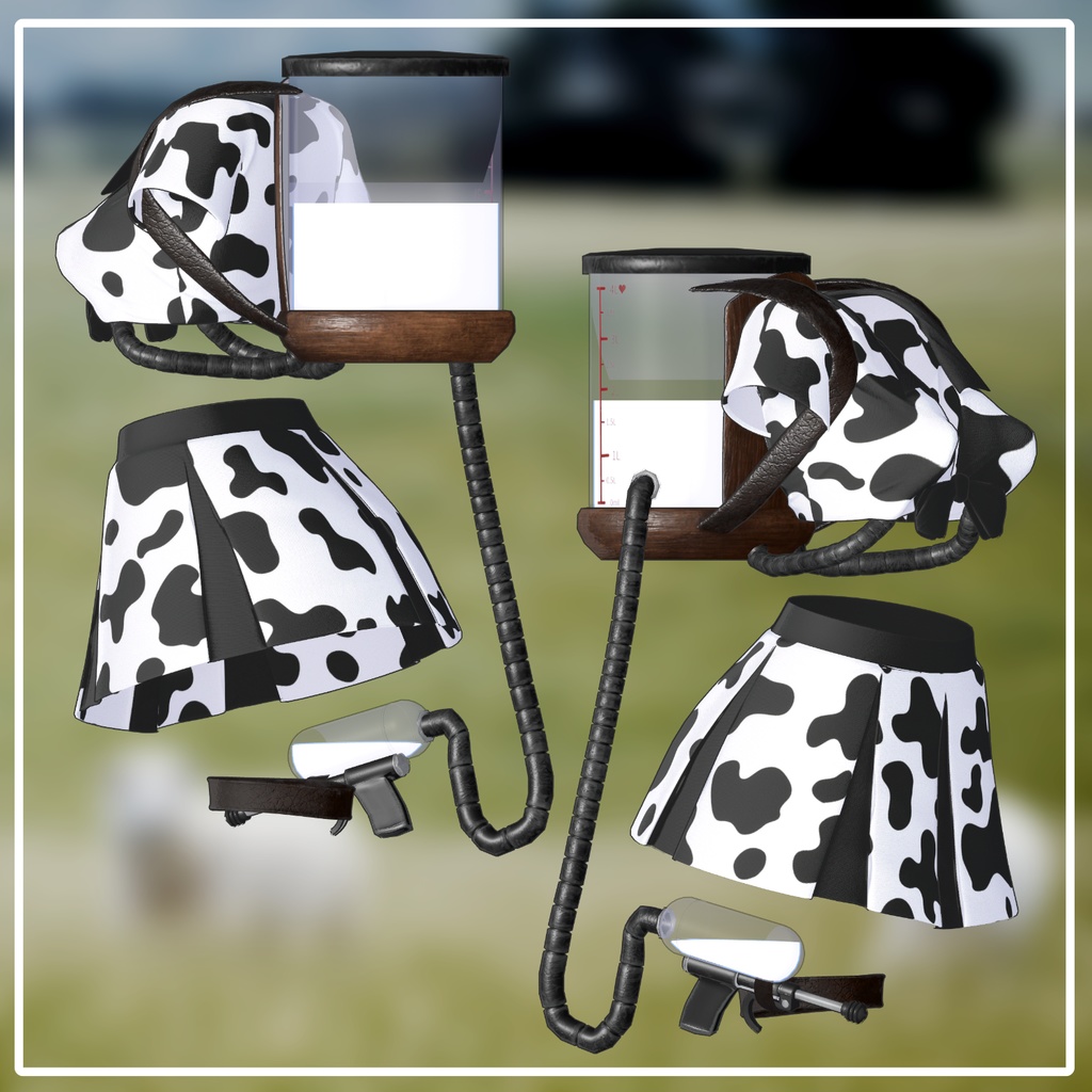 【PB】 クルミ ねむ 【7アバター対応】