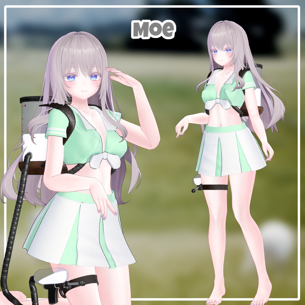 【PB】 クルミ ねむ 【7アバター対応】