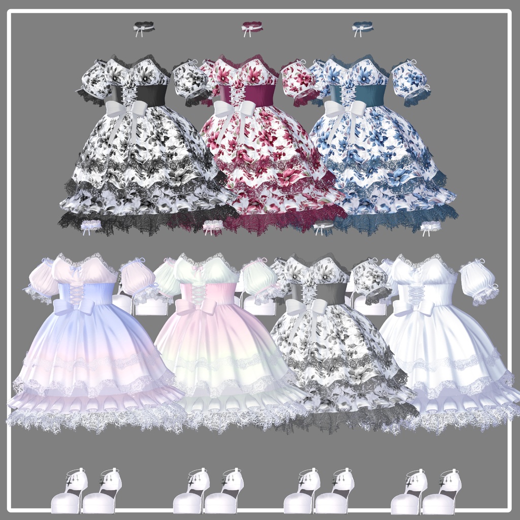 【50%】 【PB】 Gothic Candy 【9アバター対応】