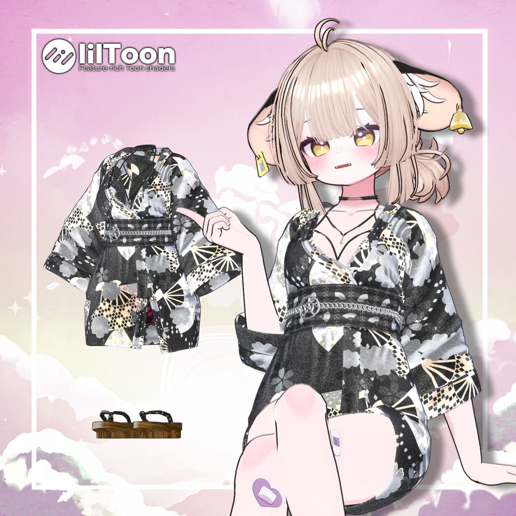 【PB】 Yukata 【10アバター対応】