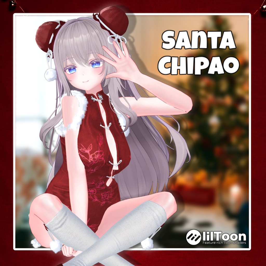 【70%】 SantaChipao 【6アバター対応】