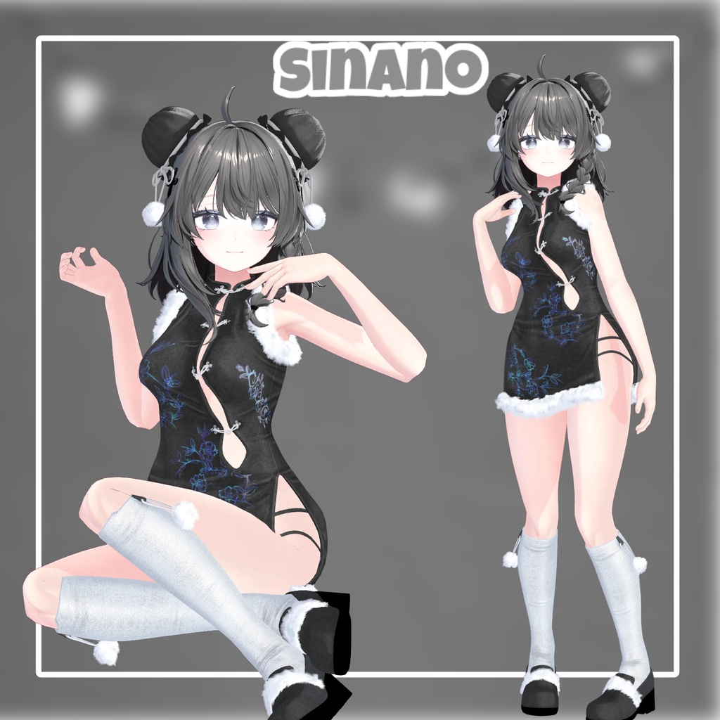 【70%】 SantaChipao 【6アバター対応】