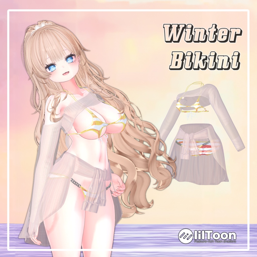 【PB】 Winter Bikini 【7アバター対応】