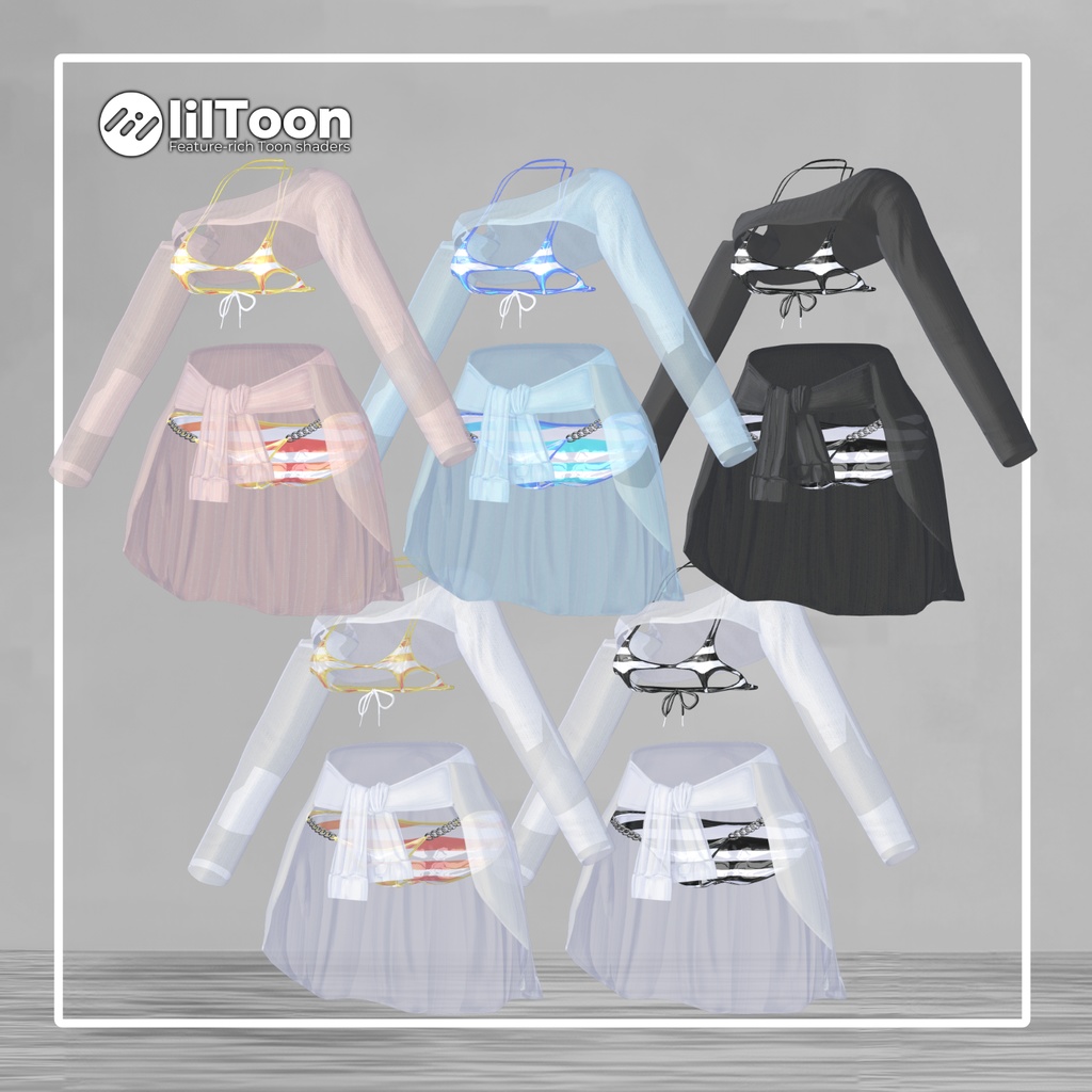 【PB】 Winter Bikini 【7アバター対応】