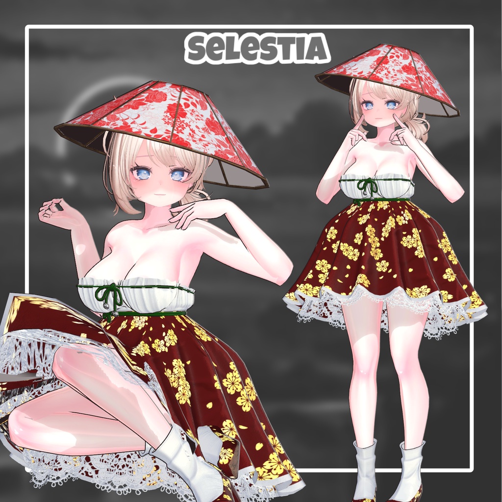 【Animation】 Hanbok 【 8アバター対応】