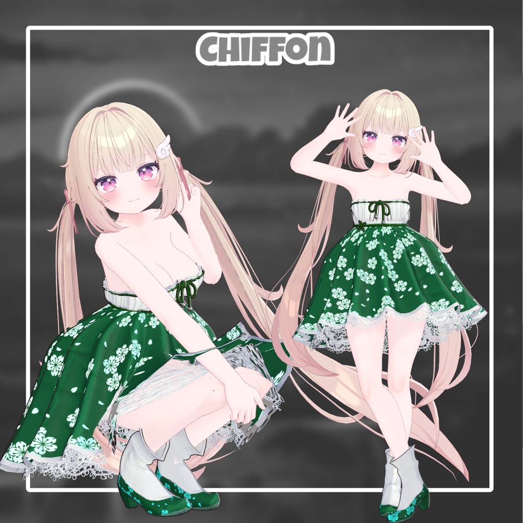 【Animation】 Hanbok 【 8アバター対応】