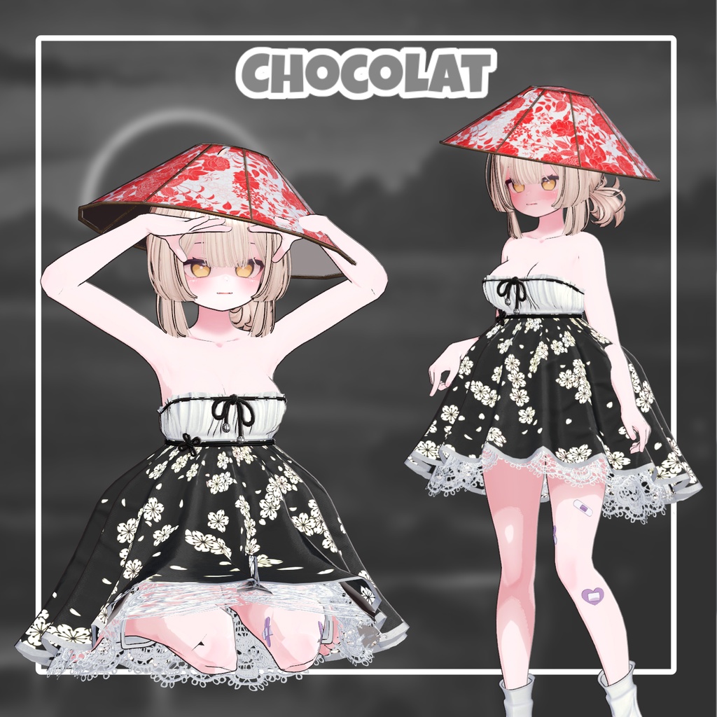 【Animation】 Hanbok 【 8アバター対応】