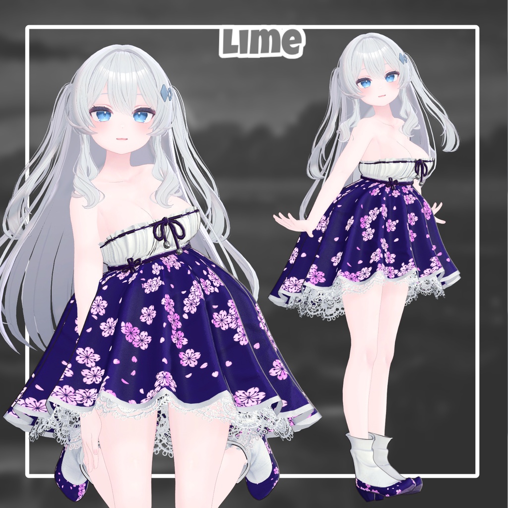 【Animation】 Hanbok 【 8アバター対応】