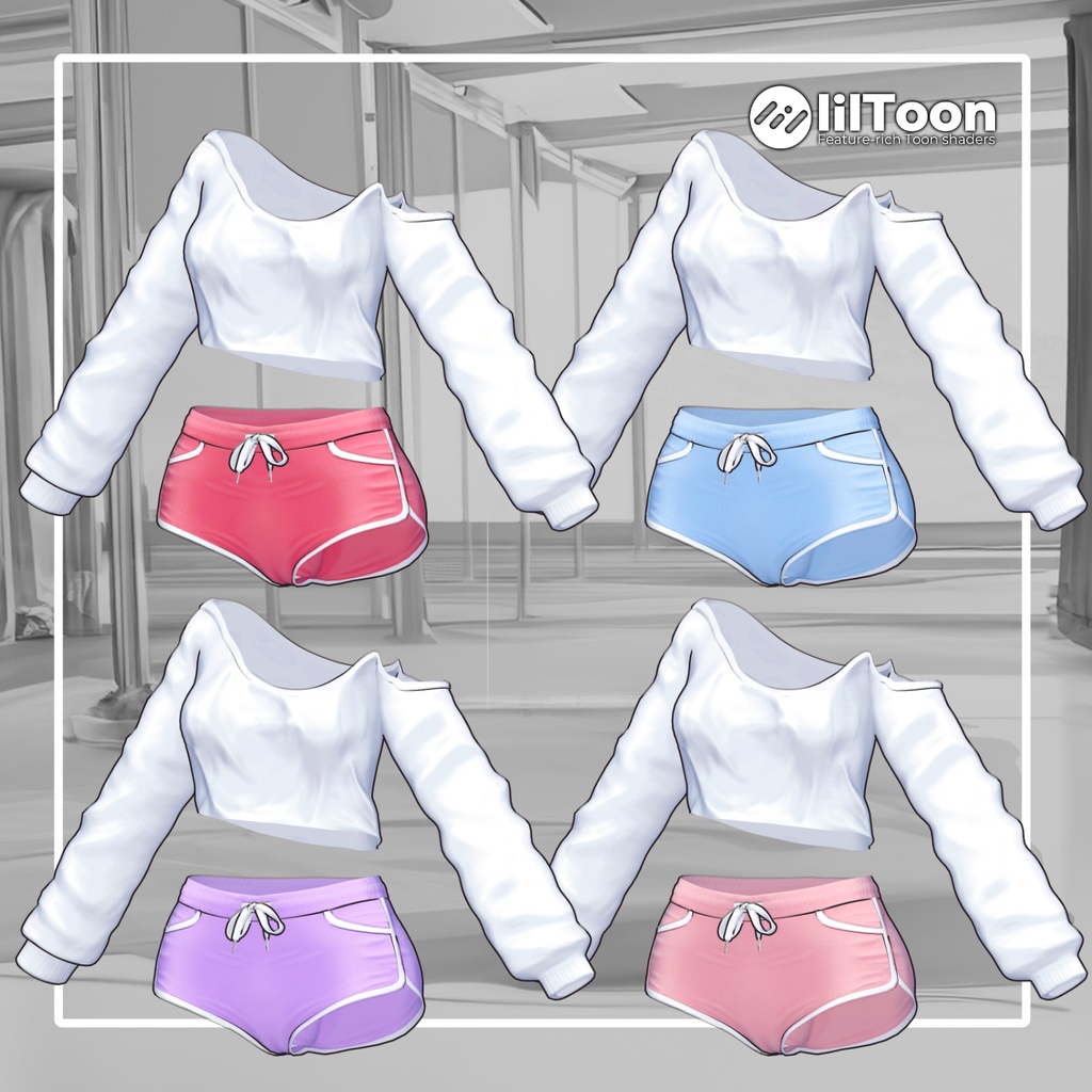 Dolphin Shorts 【9アバター対応】