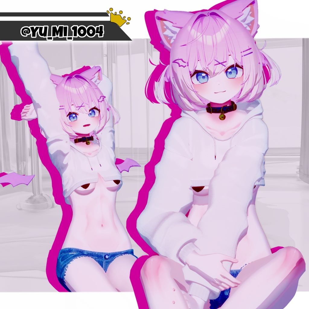 【50%】 【Animation】Hoodie Body【 9アバター対応】