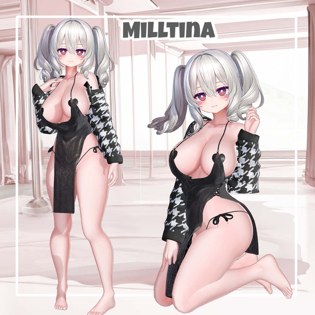 【PB】 Overay Dress 【10アバター対応】