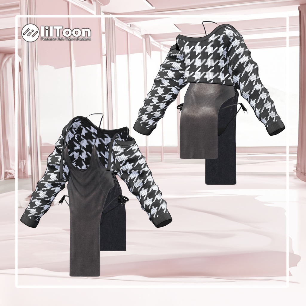 【PB】 Overay Dress 【10アバター対応】