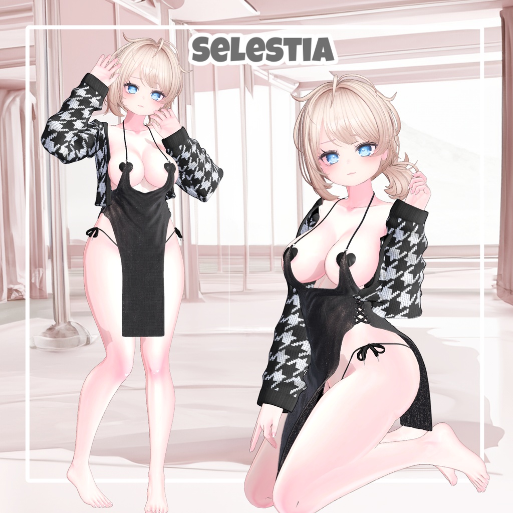 【PB】 Overay Dress 【10アバター対応】