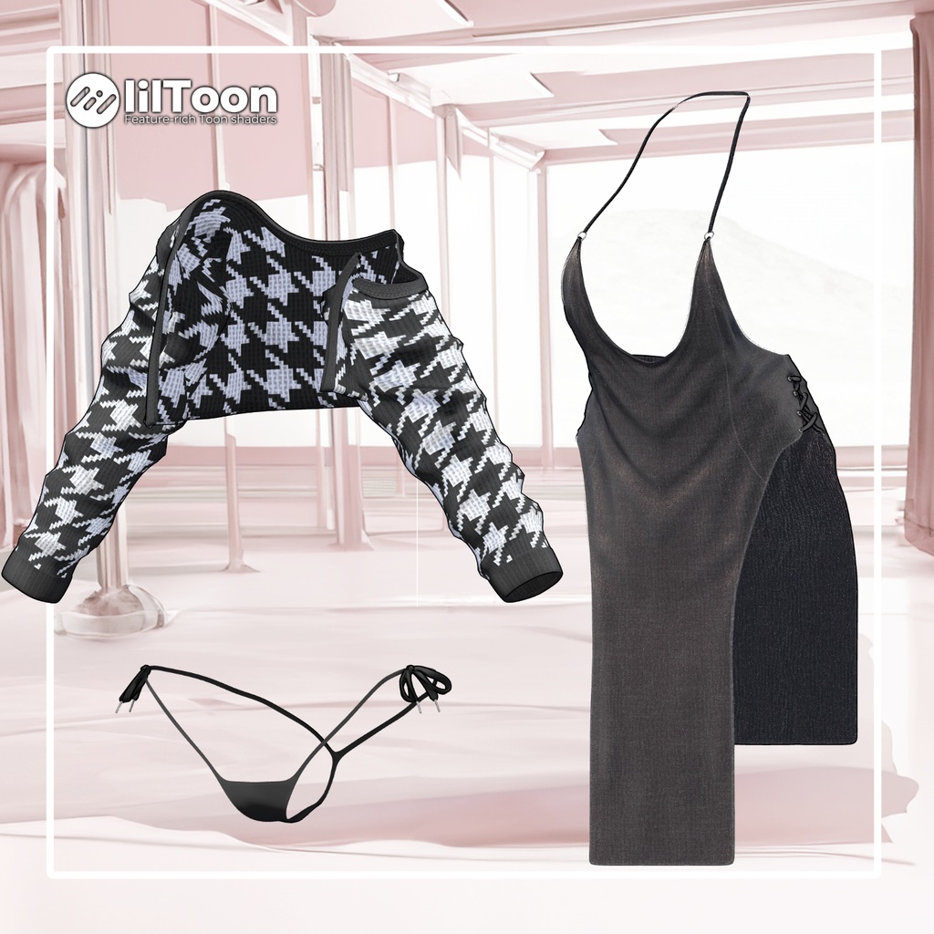 【PB】 Overay Dress 【10アバター対応】