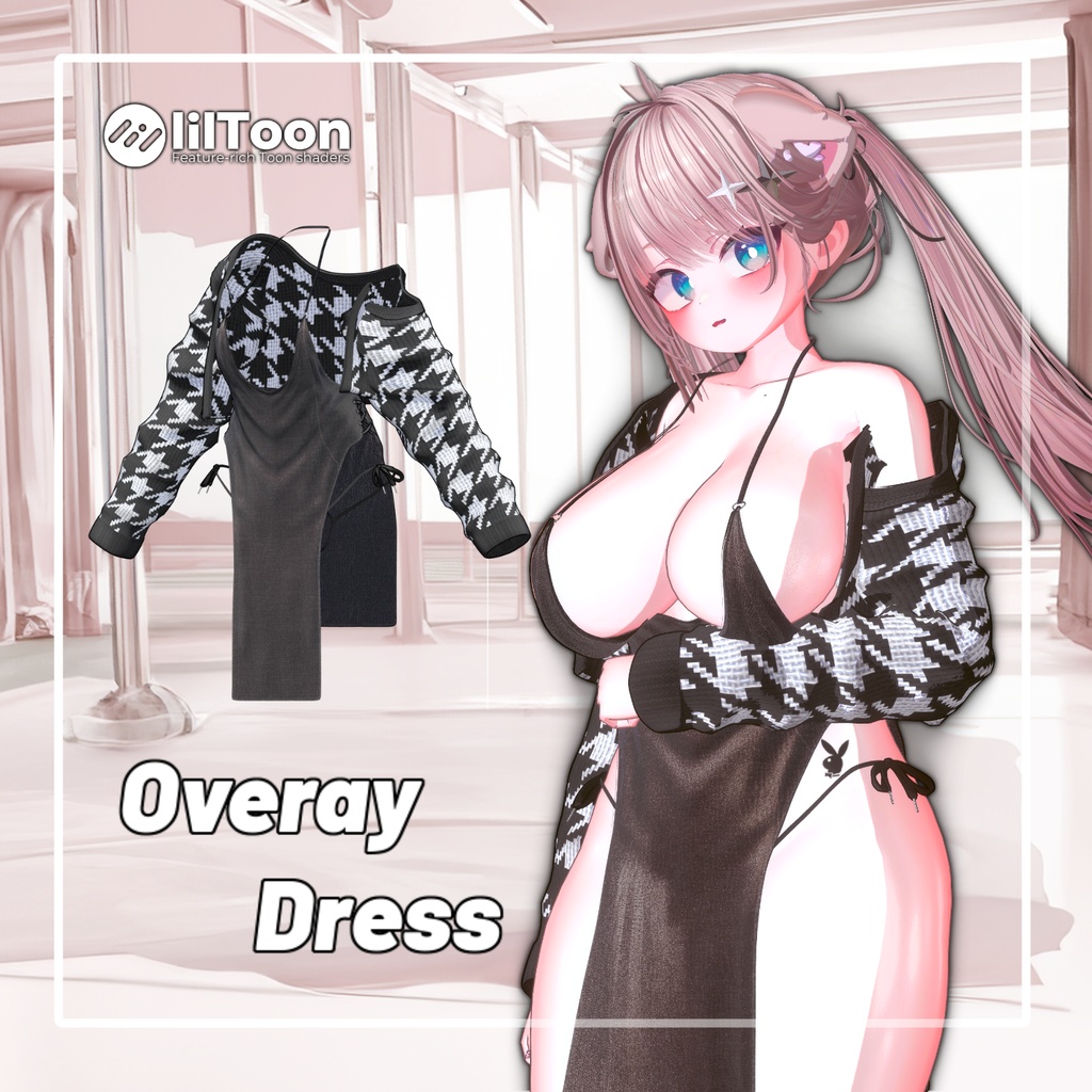 【PB】 Overay Dress 【10アバター対応】