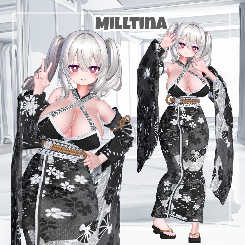 Kimono 【10アバター対応】