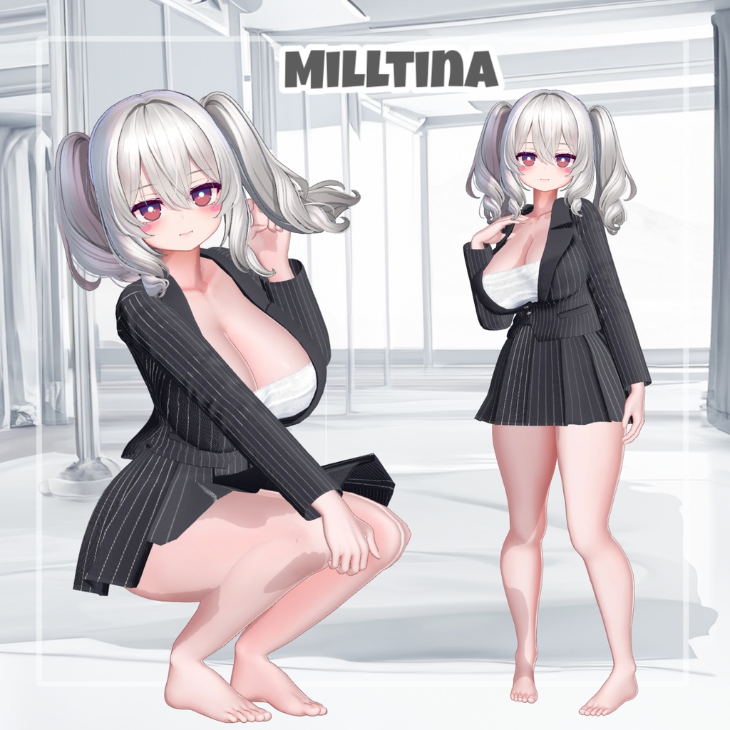 【8アバター対応】 Overay Office 【VRChat想定】