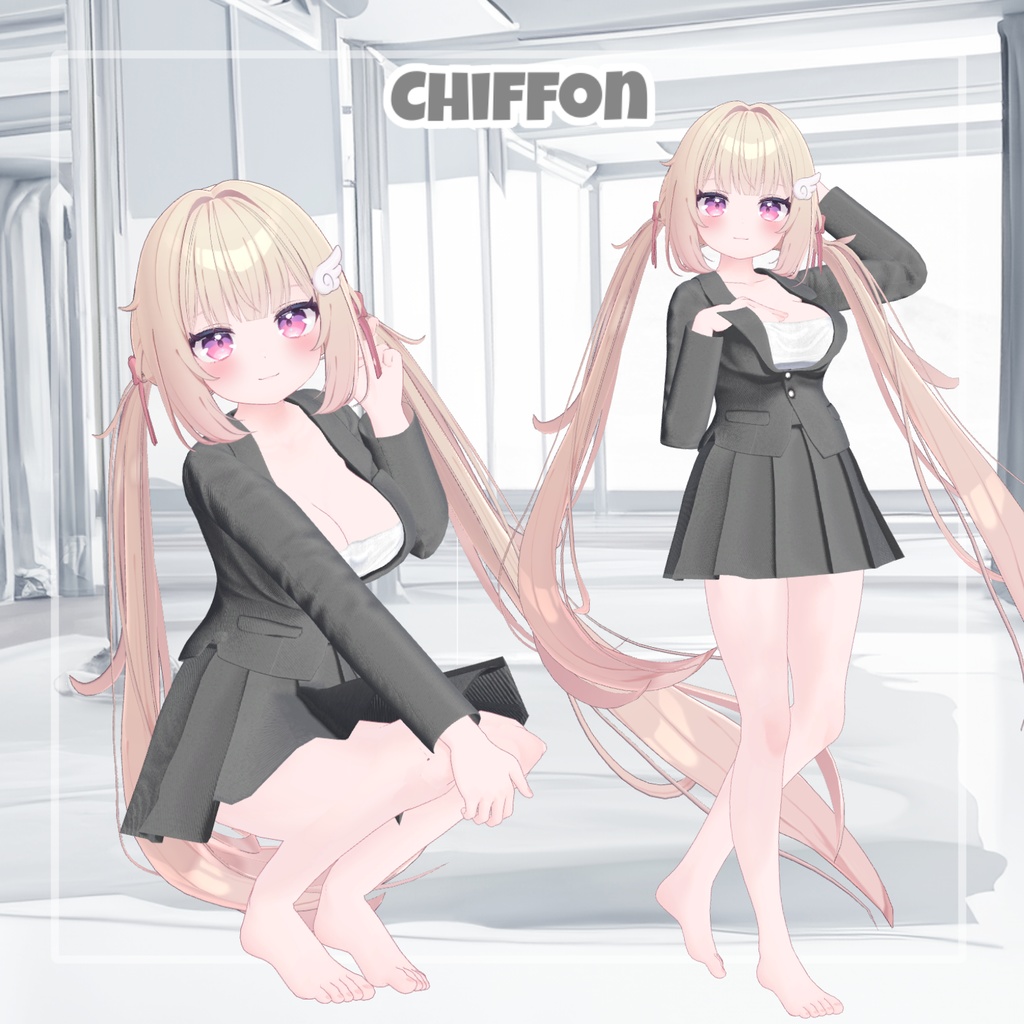 【8アバター対応】 Overay Office 【VRChat想定】