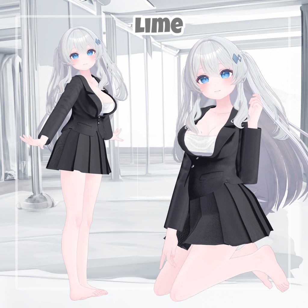 【8アバター対応】 Overay Office 【VRChat想定】